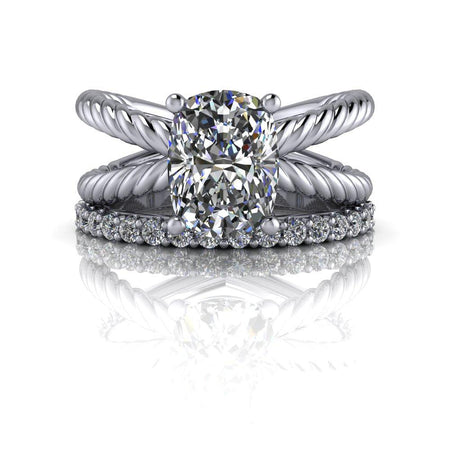 925 Silver Engagement Ring Bel Viaggio Designs, LLC