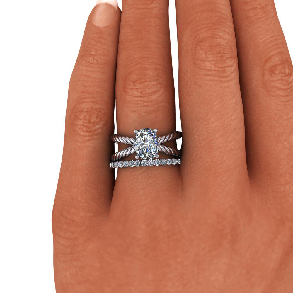 14kt rose gold Engagement Ring Bel Viaggio Designs, LLC