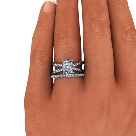 14kt rose gold Engagement Ring Bel Viaggio Designs, LLC