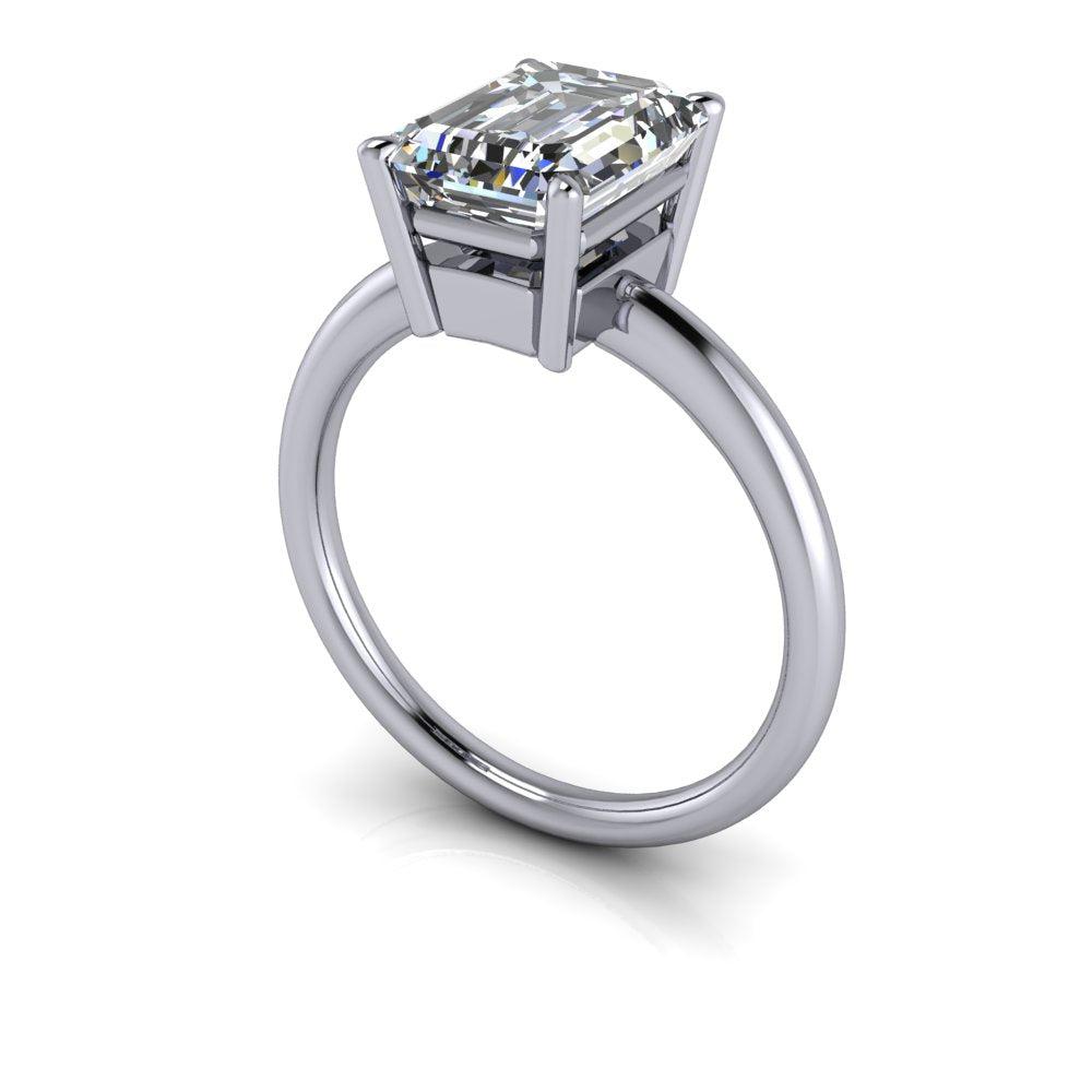 925 Silver Engagement Ring Bel Viaggio Designs, LLC