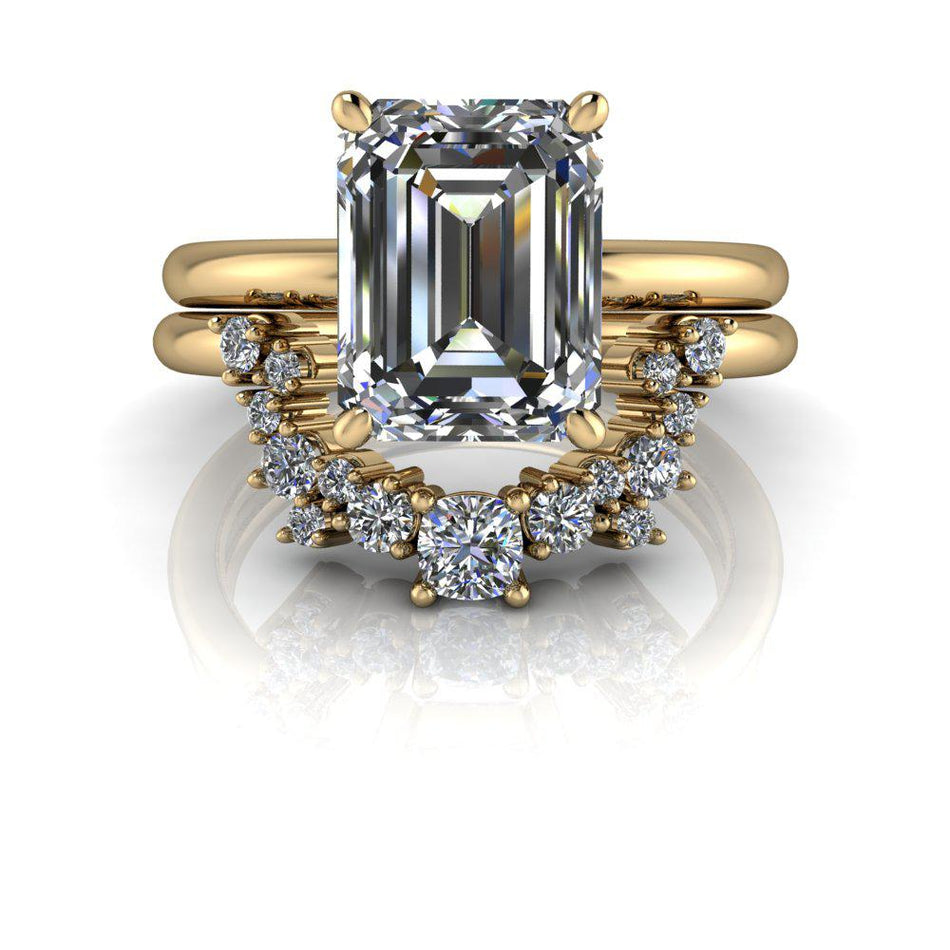 10kt yellow gold Engagement Ring Bel Viaggio Designs, LLC