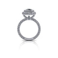 10kt white gold Engagement Ring Bel Viaggio Designs, LLC