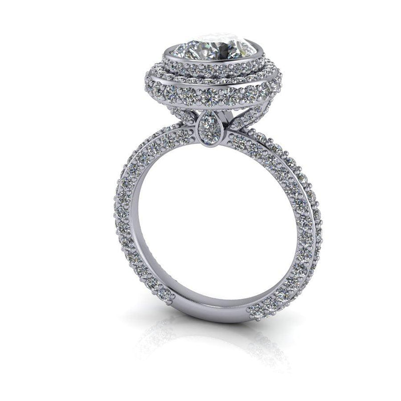 925 Silver Engagement Ring Bel Viaggio Designs, LLC