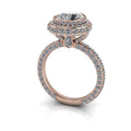 10kt rose gold Engagement Ring Bel Viaggio Designs, LLC