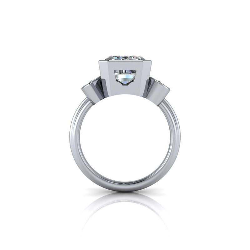 925 Silver Engagement Ring Bel Viaggio Designs, LLC