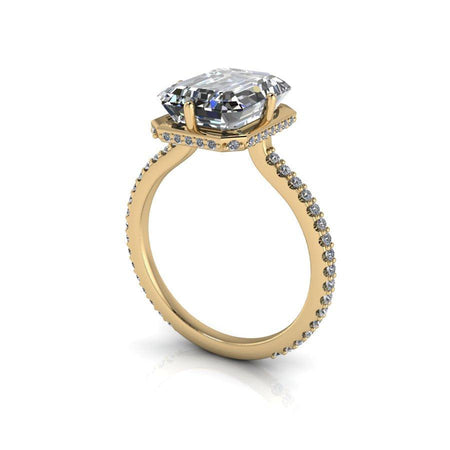 10kt yellow gold Engagement Ring Bel Viaggio Designs, LLC