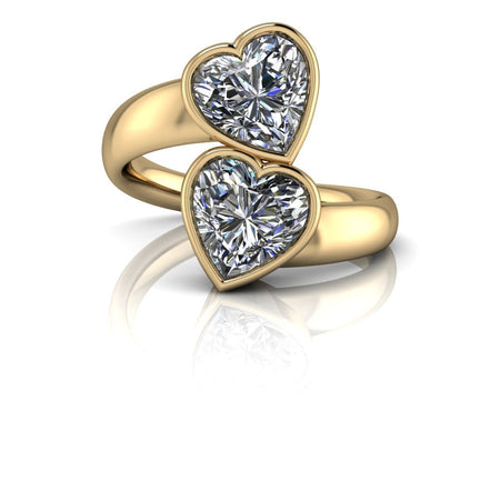 10kt yellow gold Engagement Ring Bel Viaggio Designs, LLC