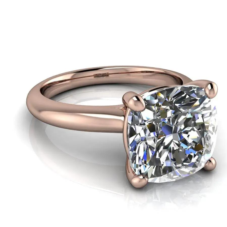 10kt rose gold Engagement Ring Bel Viaggio Designs, LLC