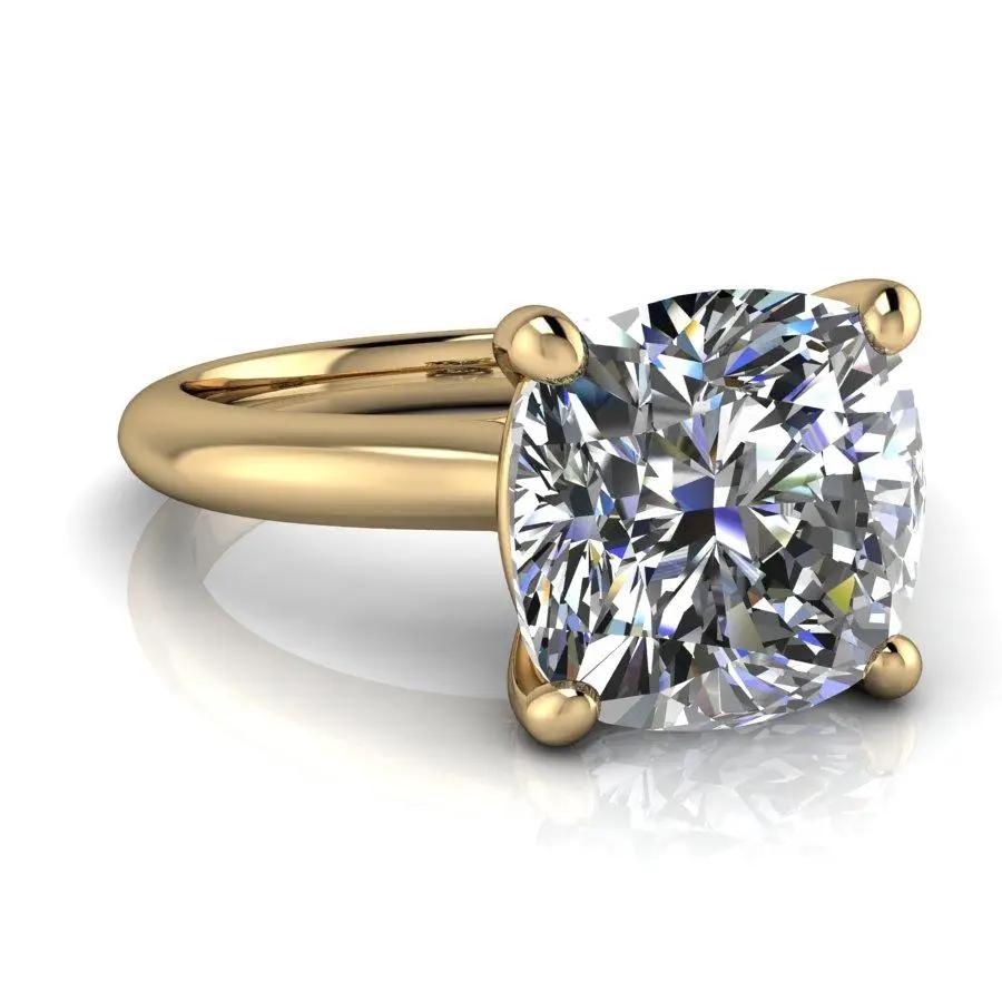 10kt yellow gold Engagement Ring Bel Viaggio Designs, LLC