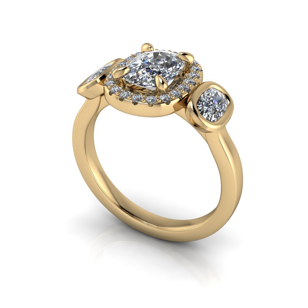 10kt yellow gold Ring Bel Viaggio Designs, LLC