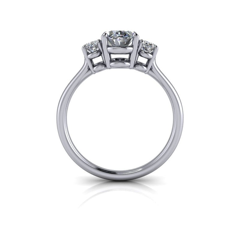 925 Silver Engagement Ring Bel Viaggio Designs, LLC