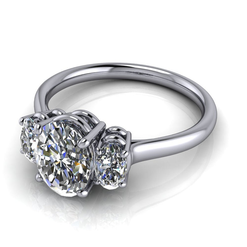 925 Silver Engagement Ring Bel Viaggio Designs, LLC