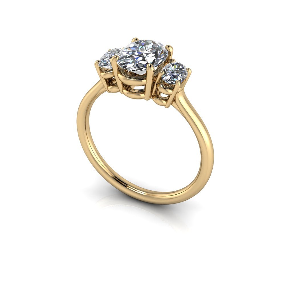 10kt rose gold Engagement Ring Bel Viaggio Designs, LLC