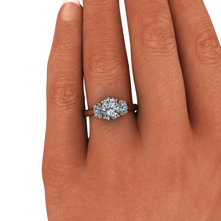 10kt rose gold Engagement Ring Bel Viaggio Designs, LLC