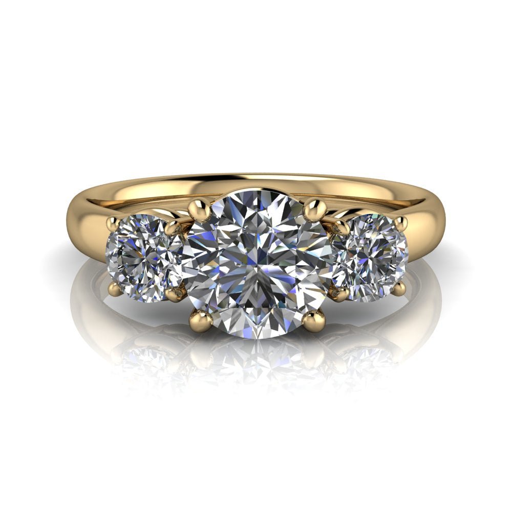 10kt white gold Engagement Ring Bel Viaggio Designs, LLC