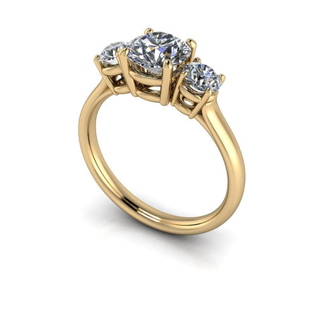 10kt yellow gold Engagement Ring Bel Viaggio Designs, LLC