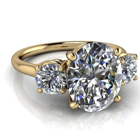 10kt yellow gold Engagement Ring Bel Viaggio Designs, LLC