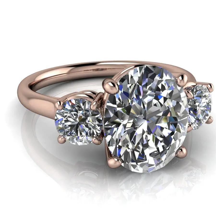 10kt rose gold Engagement Ring Bel Viaggio Designs, LLC