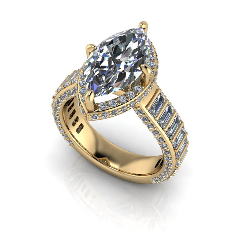 10kt yellow gold Ring Bel Viaggio Designs, LLC