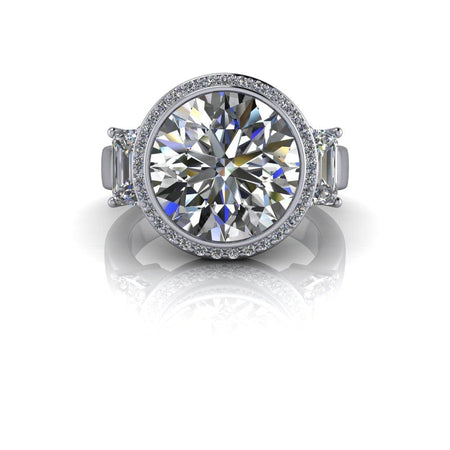 925 Silver Engagement Ring Bel Viaggio Designs, LLC