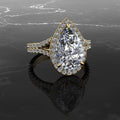 10kt yellow gold Engagement Ring Bel Viaggio Designs, LLC