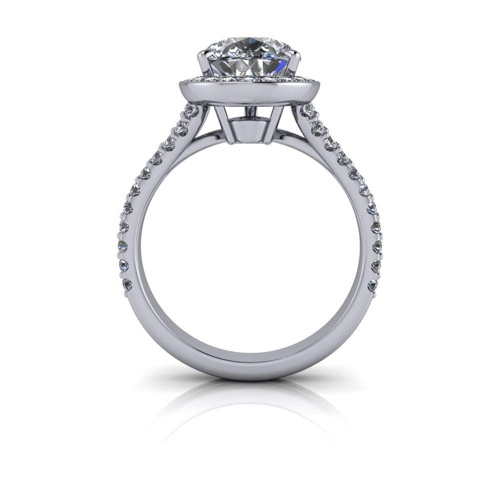 925 Silver Engagement Ring Bel Viaggio Designs, LLC