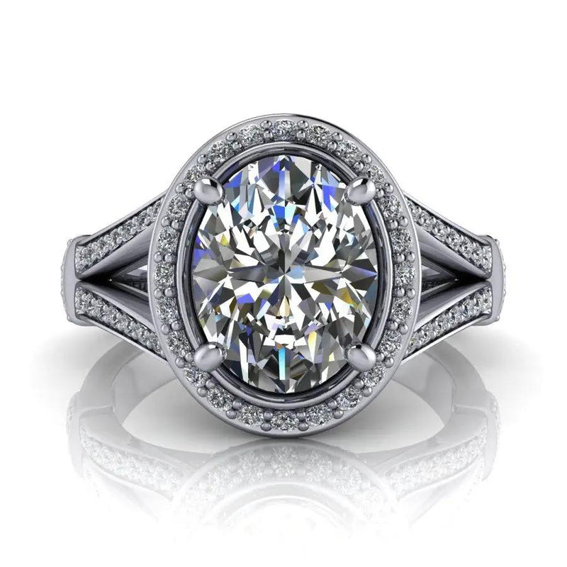 925 Silver Engagement Ring Bel Viaggio Designs, LLC