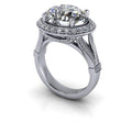 10kt white gold Engagement Ring Bel Viaggio Designs, LLC