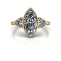 14kt yellow gold Engagement Ring Bel Viaggio Designs, LLC