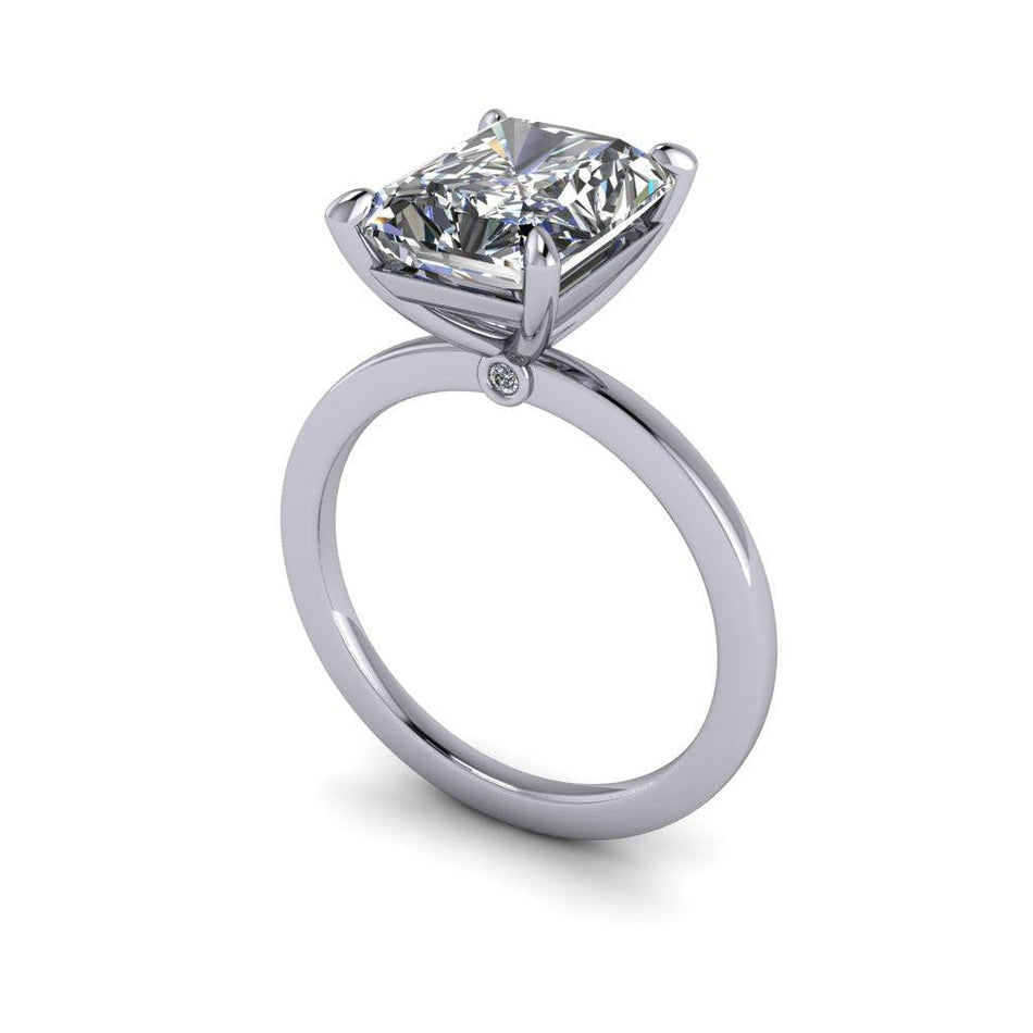 925 Silver Engagement Ring Bel Viaggio Designs, LLC