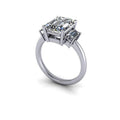 14kt white gold Engagement Ring Bel Viaggio Designs, LLC