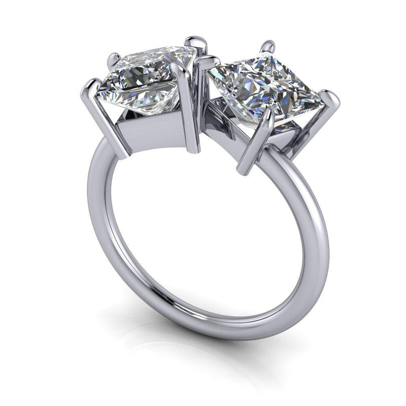 10kt white gold Engagement Ring Bel Viaggio Designs, LLC