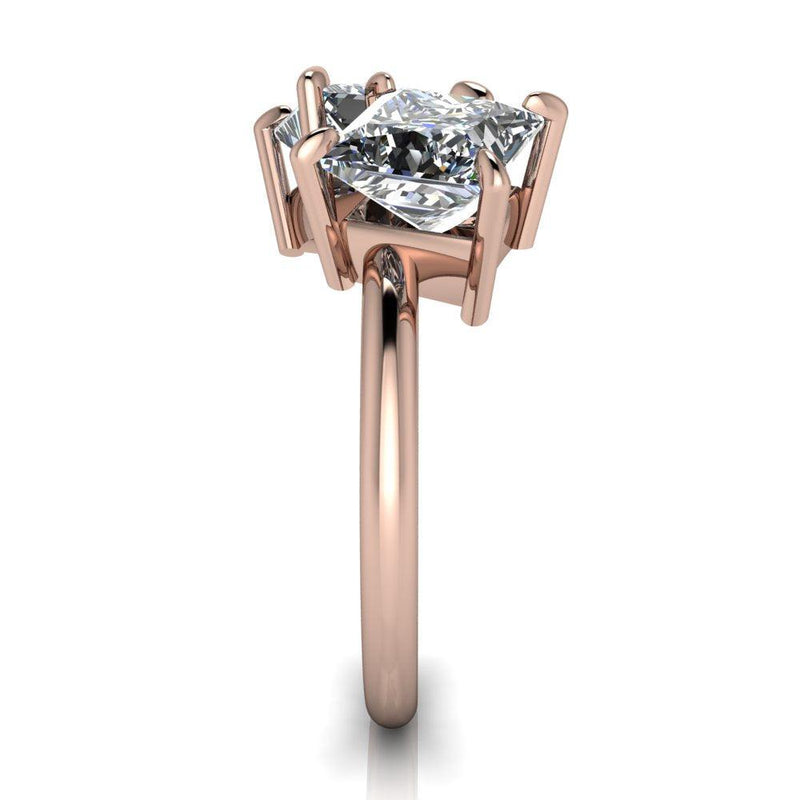 10kt rose gold Engagement Ring Bel Viaggio Designs, LLC