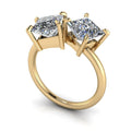 10kt yellow gold Engagement Ring Bel Viaggio Designs, LLC