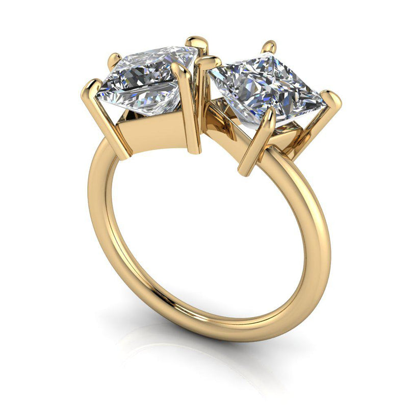 10kt yellow gold Engagement Ring Bel Viaggio Designs, LLC