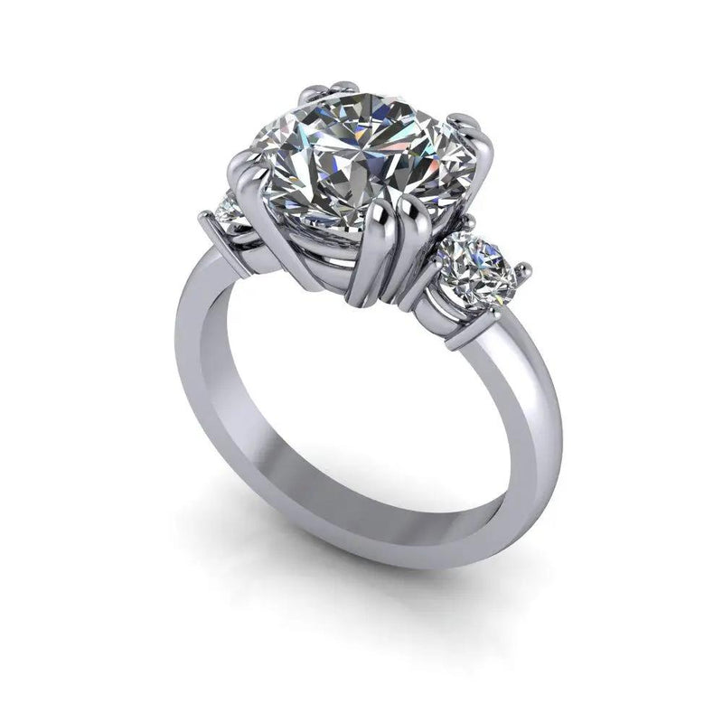 14kt white gold Engagement Ring Bel Viaggio Designs, LLC