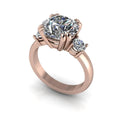 10kt rose gold Engagement Ring Bel Viaggio Designs, LLC