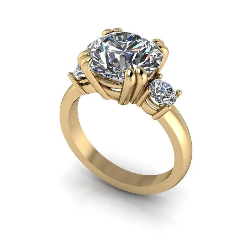 10kt yellow gold Engagement Ring Bel Viaggio Designs, LLC