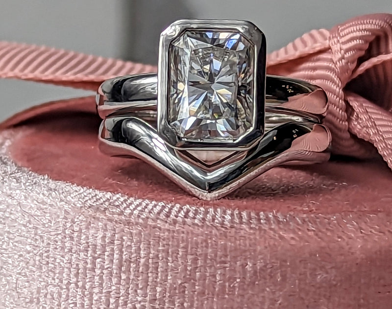 925 Silver Engagement Ring Bel Viaggio Designs, LLC