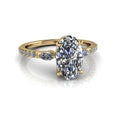 10kt yellow gold Engagement Ring Bel Viaggio Designs, LLC