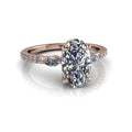 10kt rose gold Engagement Ring Bel Viaggio Designs, LLC