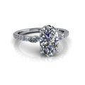 10kt white gold Engagement Ring Bel Viaggio Designs, LLC