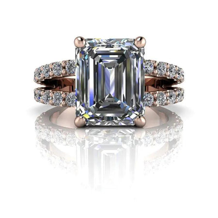 10kt rose gold Engagement Ring Bel Viaggio Designs, LLC