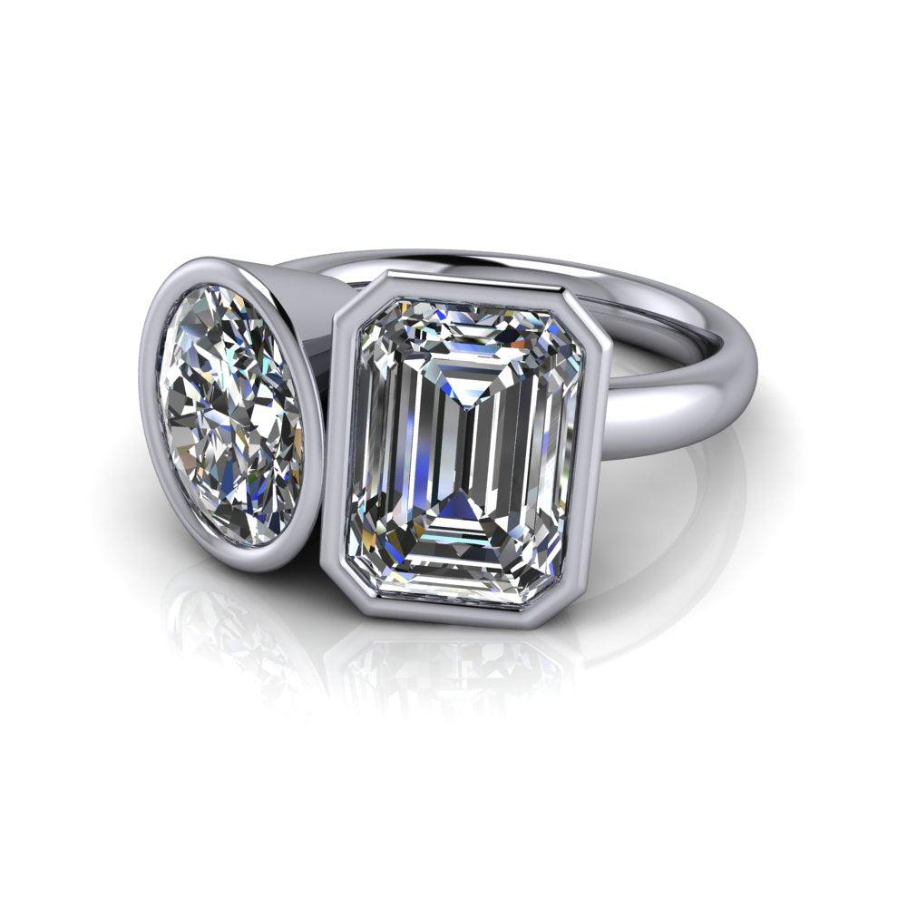 925 Silver Engagement Ring Bel Viaggio Designs, LLC