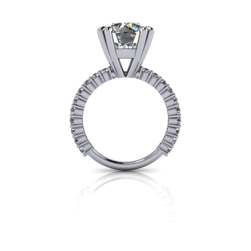 10kt white gold Engagement Ring Bel Viaggio Designs, LLC