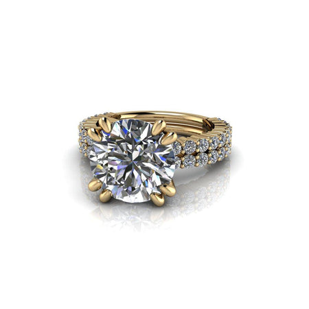 10kt yellow gold Engagement Ring Bel Viaggio Designs, LLC