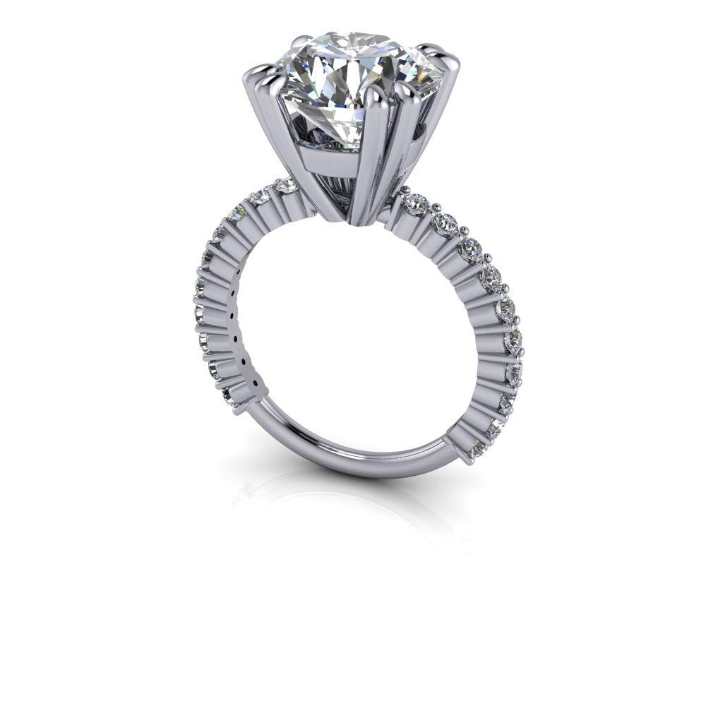 925 Silver Engagement Ring Bel Viaggio Designs, LLC