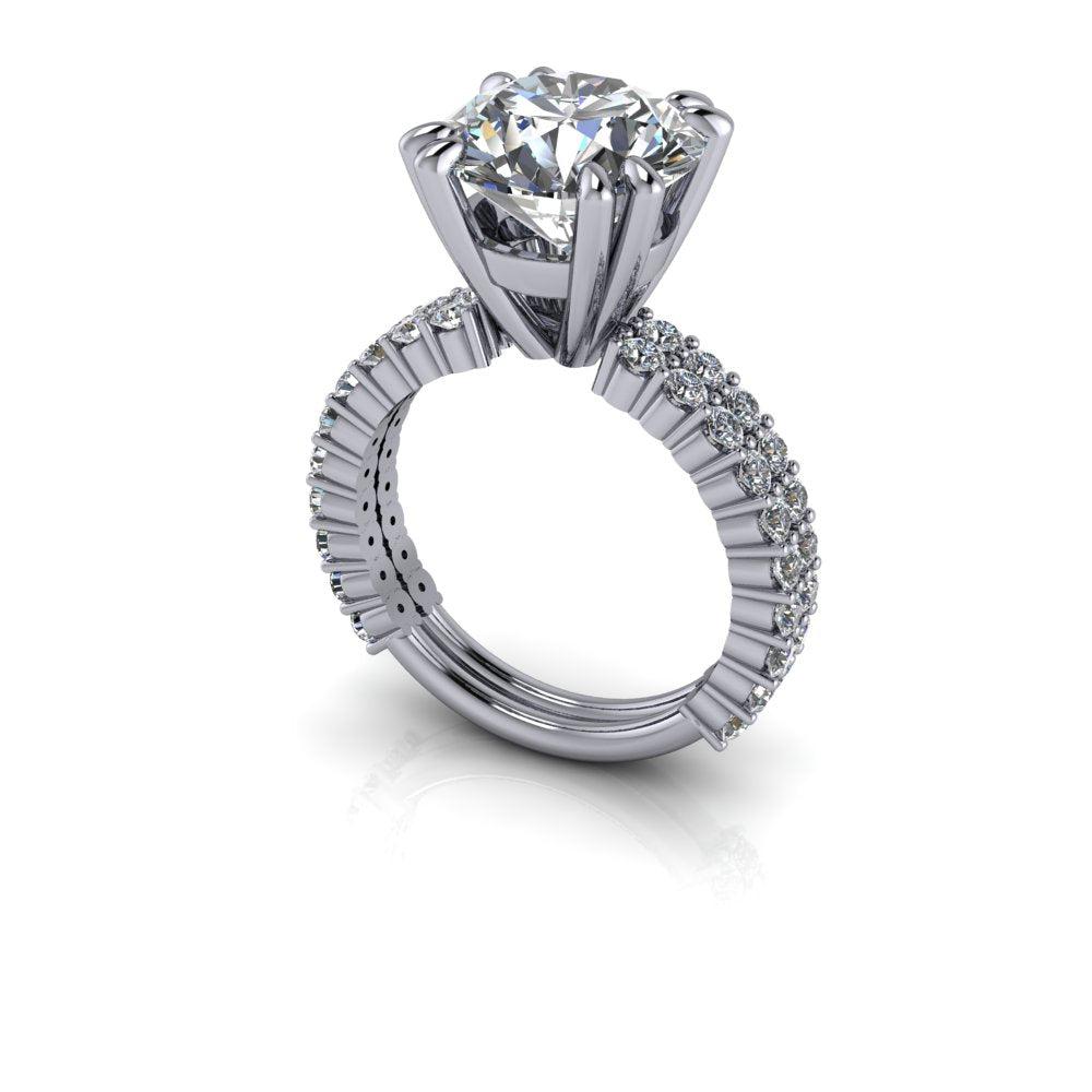 925 Silver Engagement Ring Bel Viaggio Designs, LLC