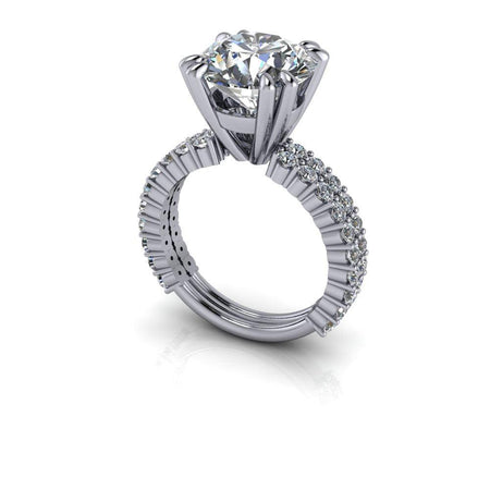 925 Silver Engagement Ring Bel Viaggio Designs, LLC