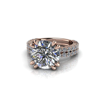 10kt rose gold Engagement Ring Bel Viaggio Designs, LLC